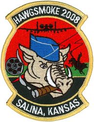 Hawgsmoke 2008
Hawgsmoke is a bi-annual bombing and tactical gunnery competition for the A-10 Thunderbolt II.
 
Hawgsmoke 2008 was hosted by the 303d Fighter Squadron in Oct 2008 at Salina Municipal Airport, Kansas. The 190th Fighter Squadron took overall "Top Team" honors. 
