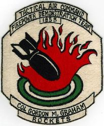 31st Tactical Fighter Wing Firepower Demonstration Team 1958
