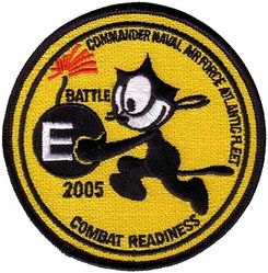 Fighter Squadron 31 (VF-31) Battle Efficiency Award 2005
VF-31 "Tomcatters"
2005
Grumman F-14D Tomcat
