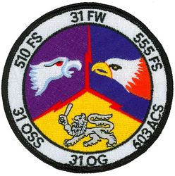 31st Fighter Wing Gaggle
Gaggle: 555th Fighter Squadron, 31st Operations Support Squadron & 510th Fighter Squadron.
