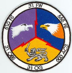 31st Fighter Wing Gaggle
Gaggle: 555th Fighter Squadron, 31st Operations Support Squadron & 510th Fighter Squadron.
