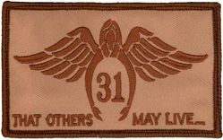 31st Rescue Squadron Pararescue Team Morale
Keywords: desert