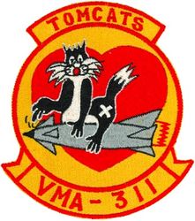 Marine Attack Squadron 311 (VMA-311)  
Established as Marine Fighter Squadron 311 (VMF-311) "Hells Bells" on 1 Dec 1942. Redesignated as Marine Attack Squadron 311 (VMA-311) on 7 Jun 1957. Deactivated on 15 Oct 2020.

Grumman F-9F-2 Panther, 1949-1958
Douglas A4D-2 Skyhawk, 1958-1988
McDonnell Douglas AV-8B Harrier, 1988-2020

Japanese made (4th variation 1970's)

