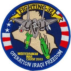 Fighter Squadron 32 (VF-32) Operation IRAQI FREEDOM 2003
VF-32 "Swordsmen"
2003
Grumman F-14B Tomcat
