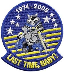 Fighter Squadron 32 (VF-32) F-14 Tomcat Retirement
VF-32 "Swordsmen"
2005
Grumman F-14B Tomcat
