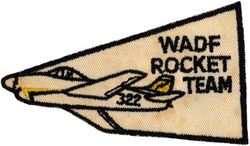 322d Fighter-Interceptor Squadron WESTERN AIR DEFENSE FORCE ROCKET TEAM
