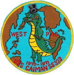 SS-323 USS Caiman WEST PACIFIC CRUISE 1970-1971
USS Caiman (SS-323)
Class and type: Balao-class diesel-electric submarine
Builder: Electric Boat Company, Groton, Connecticut
Laid down: 24 Jun 1943
Launched: 30 Mar 1944
Commissioned: 17 Jul 1944
Decommissioned: 30 Jun 1972
Struck: 30 Jun 1972
Fate: Transferred to Turkey, 30 Jun 1972
