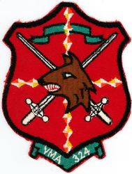 Marine Attack Squadron 324 (VMA-324) 
VMA-324 "Devildogs"
1970's
A-4D-5 (A-4E); A-4M Skyhawk 

