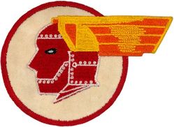 327th Fighter-Interceptor Squadron
Constituted 327th Fighter Squadron on 24 Jun 1942. Activated on 10 Jul 1942. Disbanded on 31 Mar 1944. Reconstituted, and redesignated 327th Fighter Interceptor Squadron, on 20 Jun 1955. Activated 18 Aug 1955, inactivated 25 Mar 1960.

Insignia Approved on 14 Oct 1942. US made on twill.
