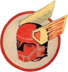 327th Fighter-Interceptor Squadron
Constituted 327th Fighter Squadron on 24 Jun 1942. Activated on 10 Jul 1942. Disbanded on 31 Mar 1944. Reconstituted, and redesignated 327th Fighter Interceptor Squadron, on 20 Jun 1955. Activated 18 Aug 1955, inactivated 25 Mar 1960.

Insignia Approved on 14 Oct 1942. Japanese made on silk.
