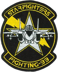 Fighter Squadron 33 (VF-33) F-14 Tomcat
VF-33 "Tarsiers"
1981-1993
Grumman F-14A/A+/B/D Tomcat
