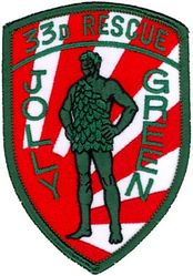 33d Rescue Squadron Jolly Green
Japanese made by Tiger Embroidery
