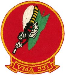 Marine Attack Squadron 331 (VMA-331)
VMA-331 “Bumblebees” 
1959
AD-6 Skyraider
A-4D-2 (A-4B) Skyhawk 

