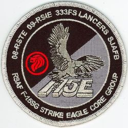 333d Fighter Squadron F-15E/Singapore Air Force F-15SG Conversion Training
