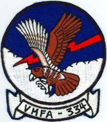 Marine Fighter Attack Squadron 334 (VMFA-334)
VMFA-334 "Falcons"
1967-1971
F4-J Phantom II
