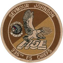 335th Fighter Squadron F-15E
Keywords: desert