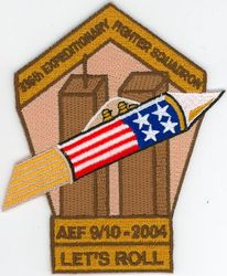 336th Expeditionary Fighter Squadron Air Expeditionary Force 2004-9/10
Keywords: desert