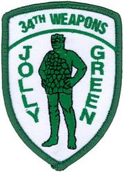 34th Weapons Squadron Jolly Green
