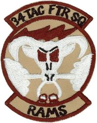 34th Tactical Fighter Squadron Operation SOUTHERN WATCH
January of 1993 to March of 1993
Keywords: desert