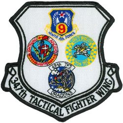 347th Tactical Fighter Wing Gaggle
Gaggle: Ninth Air Force, 70th Tactical Fighter Squadron, 69th Tactical Fighter Squadron & 68th Tactical Fighter Squadron. 
