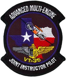 Training Squadron 35 (VT-35) Joint Instructor Pilot
VT-35  “Stinging Stingrays”  
Established as VT-35 on 29 Oct 1999-.
Beechcraft TC-12B Huron
