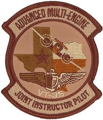 Training Squadron 35 (VT-35) Joint Instructor Pilot
VT-35  “Stinging Stingrays”  
Established as VT-35 on 29 Oct 1999-.
Beechcraft TC-12B Huron
