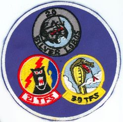 35th Tactical Fighter Wing Gaggle
Gaggle: 20th Tactical Fighter Training Squadron, 39th Tactical Fighter Squadron & 21st Tactical Fighter Squadron.
