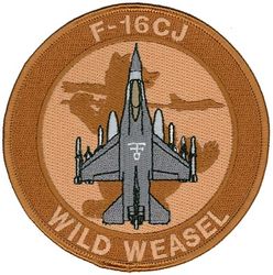 35th Fighter Wing F-16CJ Wild Weasel
Keywords: desert