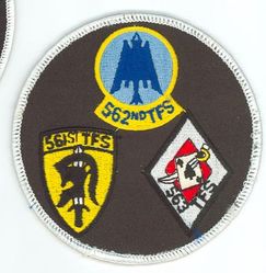 37th Tactical Fighter Wing Gaggle
Gaggle: 562nd Tactical Fighter Squadron, 563d Tactical Fighter Squadron & 561st Tactical Fighter Squadron.
