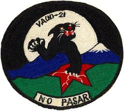 Composite Squadron 35 (VC-35) Detachment H (VAN-21) Western Pacific, Korea Cruise 1953
Established as Composite Squadron THIRTY FIVE (VC-35) on 25 May 1950. Redesignated Attack Squadron (All Weather) THIRTY FIVE (VA(AW)-35) on 1 July 1956. Redesignated Attack Squadron ONE TWENTY TWO (VA-122) on 29 June 1959. Disestablished on 31 May 1991.

Deployment: 30 Mar 1953-28 Nov 1953, USS Boxer (CV-21), ATG-1, Douglas AD-4 Skyraider

