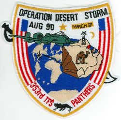 353d Tactical Fighter Squadron Operation DESERT STORM 1991
