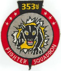 353d Fighter-Day Squadron and 353d Tactical Fighter Squadron
