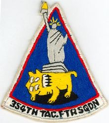 354th Tactical Fighter Squadron 
Deployed, 6 Mar-18 Jun 1965.
