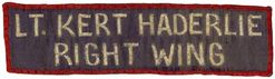 36th Fighter-Day Wing Skyblazers Aerial Demonstration Team Name Tag
