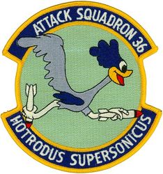 Attack Squadron 36 (VA-36)
VA-36 "Roadrunners"
1987-1994
Grumman A-6E Intruder
