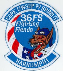 36th Fighter Squadron Exercise COPE THUNDER and COMBAT ARCHER 1999
