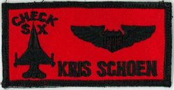 36th Fighter Squadron Nmae Tag
