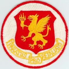 367th Bombardment Squadron, Medium
Translation: PARATUS PRO RETALIATO = Prepared for Retaliation
