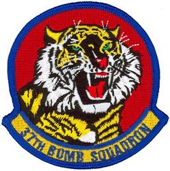 37th Bomb Squadron
Organized as 37 Aero Squadron on 13 Jun 1917. Demobilized on 15 Apr 1919. Reconstituted, and redesignated as 37 Pursuit Squadron, on 24 Mar 1923. Activated on 1 Sep 1933. Redesignated as 37 Attack Squadron on 1 Mar 1935.  Inactivated on 31 Jan 1938. Redesignated as 37 Bombardment Squadron (Medium) on 6 Dec 1939. Activated on 1 Feb 1940. Redesignated as 37 Bombardment Squadron, Medium, on 9 Oct 1944. Inactivated on 26 Nov 1945. Redesignated as 37 Bombardment Squadron, Light, on 29 Apr 1947. Activated on 19 May 1947. Inactivated on 10 Sep 1948. Redesignated as 37 Bombardment Squadron, Light, Night Intruder, on 8 May 1952. Activated on 10 May 1952.  Redesignated as 37 Bombardment Squadron, Tactical, on 1 Oct 1955. Inactivated on 25 Jun 1958.   Redesignated as 37 Bombardment Squadron, Heavy, on 16 Jun 1977. Activated on 1 Jul 1977.  Inactivated on 1 Oct 1982. Activated on 1 Jan 1987. Redesignated as 37 Bomb Squadron on 1 Sep 1991-.
