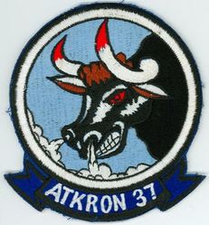Attack Squadron 37 (VA-37)
VA-37 "Ragin’ Bulls"
1970's-1980's
LTV A-7 Corsair II
