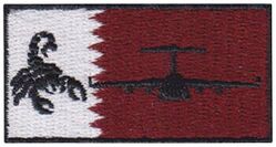 379th Expeditionary Aeromedical Evacuation Squadron C-17 Pencil Pocket Tab
