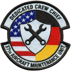 37th Aircraft Maintenance Unit Dedicated Crew Chief 
