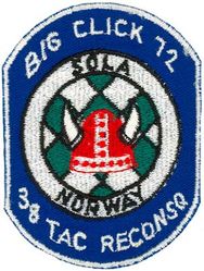 38th Tactical Reconnaissance Squadron Big Click 1972 
