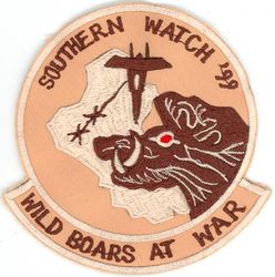 390th Expeditionary Fighter Squadron Operation SOUTHERN WATCH 1999
Keywords: desert