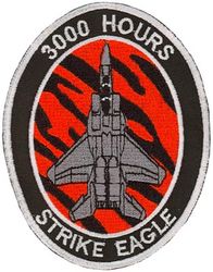 391st Fighter Squadron F-15E 3000 Hours
