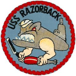 SS-394 USS Razorback
USS Razorback (SS-394)
Class and type: Balao-class diesel-electric submarine
Builder: Portsmouth Naval Shipyard, Kittery, Maine
Laid down: 9 Sep 1943
Launched: 27 Jan 1944
Sponsored by: Mrs. H. F. D. Davis
Commissioned: 3 Apr 1944
Decommissioned: Aug 1952
Recommissioned: 1954
Decommissioned: 30 Nov 1970
