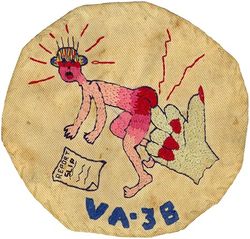 Attack Squadron 3B (VA-3B) Morale
Established as Bombing Squadron SEVENTY FIVE (VB-75) on 1 June 1945. Redesignated Attack Squadron THREE B (VA-3B) on 15 November 1946. Redesignated Attack Squadron FORTY FOUR (VA44) on 1 September 1948. Disestablished on 8 June 1950. The first squadron to be assigned the VA-44 designation.

Curtiss SB2C-5 Helldiver
Douglas AD-1/1Q Skyraider


