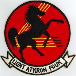 Light Attack Squadron 4 (VAL-4)
VAL-4 "Black Ponies"
Established as Light Attack Squadron Four (VAL-4) on 3 Jan 1969. Deactivated on 10 Apr 1972.
Pilatus PC-6, 1969-1972


