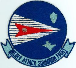 Heavy Attack Squadron 4 (VAH-4)
Established as USNR Patrol Squadron Nine Three One (VP-931) on 2 Sep 1950. Redesignated Heavy Attack Squadron Four (VAH-4) “Fourrunners” on 3 Jul 1956; VAQ-131 on 1 Nov 1968.

Douglas A3B/D-2, KA-3B, Skywarrior, 1956-1968

