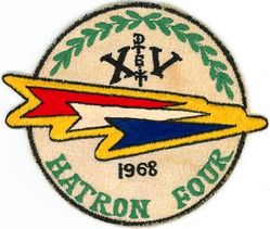 Heavy Attack Squadron 4 (VAH-4) Detachment 15 CVW-19 Western Pacific Cruise 1967-1968
Established as USNR Patrol Squadron Nine Three One (VP-931) on 2 Sep 1950. Redesignated Heavy Attack Squadron Four (VAH-4) “Fourrunners” on 3 Jul 1956; VAQ-131 on 1 Nov 1968.

Douglas A3B/D-2, KA-3B, Skywarrior, 1956-1968

